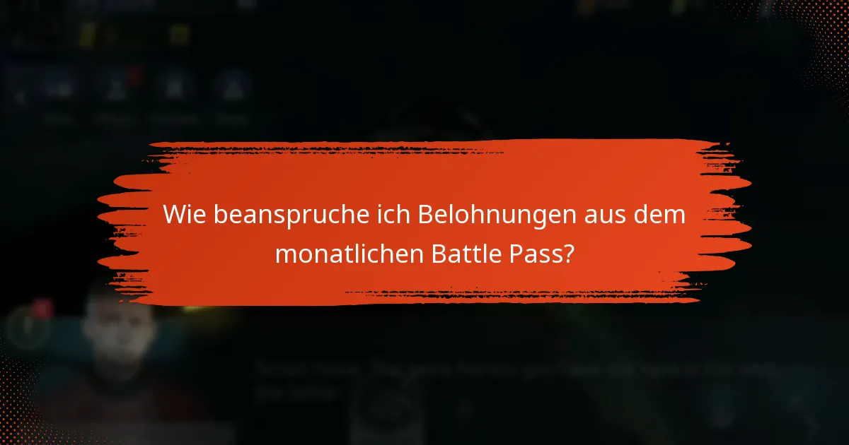 Wie sieht die Stufenaufteilung des monatlichen Battle Pass aus?